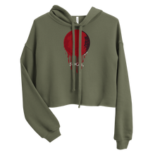 Load image into Gallery viewer, "Blood Moon" Crop Hoodie