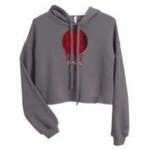 Load image into Gallery viewer, "Blood Moon" Crop Hoodie