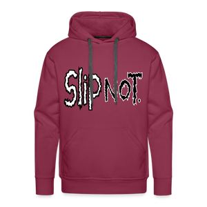 "SlipNot" Men’s Premium Hoodie - burgundy