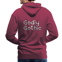 Load image into Gallery viewer, &quot;SlipNot&quot; Men’s Premium Hoodie - burgundy