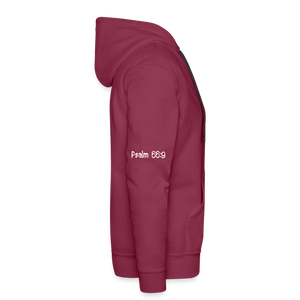 "SlipNot" Men’s Premium Hoodie - burgundy