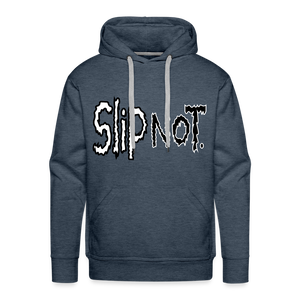 "SlipNot" Men’s Premium Hoodie - heather denim