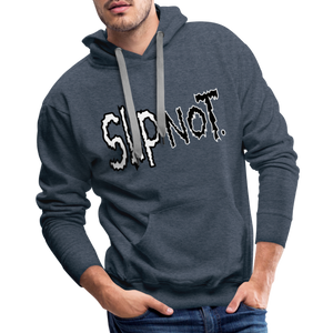 "SlipNot" Men’s Premium Hoodie - heather denim