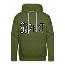 Load image into Gallery viewer, &quot;SlipNot&quot; Men’s Premium Hoodie - olive green