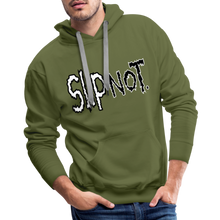 Load image into Gallery viewer, &quot;SlipNot&quot; Men’s Premium Hoodie - olive green