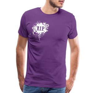 "RIP" Men's Premium T-Shirt - purple