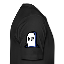 Load image into Gallery viewer, &quot;RIP&quot; Men&#39;s Premium Royal Blue T-Shirt - black