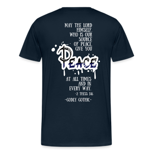 "RIP" Men's Premium Navy Blue T-Shirt - deep navy