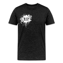 Load image into Gallery viewer, &quot;RIP&quot; Men&#39;s Premium Charcoal Grey T-Shirt - charcoal grey