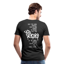 Load image into Gallery viewer, &quot;RIPeace&quot; Men&#39;s Premium T-Shirt - black