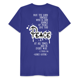 "RIPeace" Men's Premium T-Shirt - royal blue