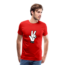 Load image into Gallery viewer, &quot;RIPeace&quot; Men&#39;s Premium T-Shirt - red