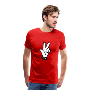 "RIPeace" Men's Premium T-Shirt - red