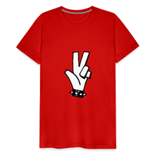 Load image into Gallery viewer, &quot;RIPeace&quot; Men&#39;s Premium T-Shirt - red