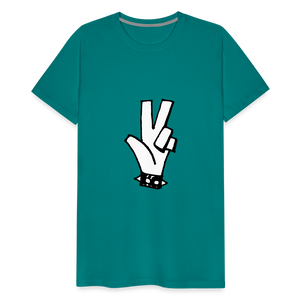 "RIPeace" Men's Premium T-Shirt - teal