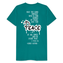 Load image into Gallery viewer, &quot;RIPeace&quot; Men&#39;s Premium T-Shirt - teal