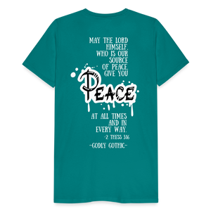 "RIPeace" Men's Premium T-Shirt - teal