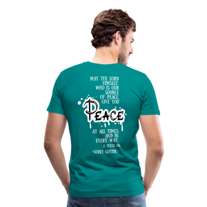 "RIPeace" Men's Premium T-Shirt - teal