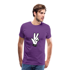 "RIPeace" Men's Premium T-Shirt - purple