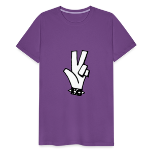 "RIPeace" Men's Premium T-Shirt - purple