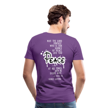 Load image into Gallery viewer, &quot;RIPeace&quot; Men&#39;s Premium T-Shirt - purple