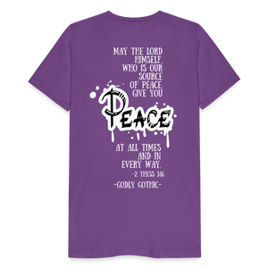 "RIPeace" Men's Premium T-Shirt - purple