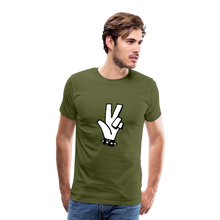 Load image into Gallery viewer, &quot;RIPeace&quot; Men&#39;s Premium T-Shirt - olive green