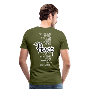 "RIPeace" Men's Premium T-Shirt - olive green