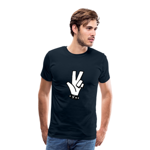 "RIPeace" Men's Premium T-Shirt - deep navy