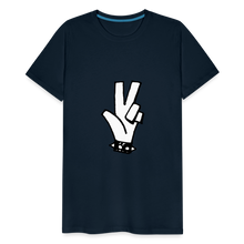 Load image into Gallery viewer, &quot;RIPeace&quot; Men&#39;s Premium T-Shirt - deep navy