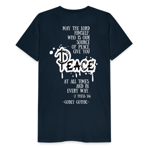 "RIPeace" Men's Premium T-Shirt - deep navy