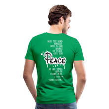 Load image into Gallery viewer, &quot;RIPeace&quot; Men&#39;s Premium T-Shirt - kelly green