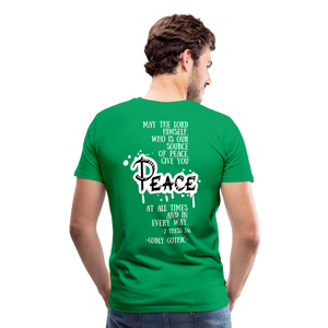 "RIPeace" Men's Premium T-Shirt - kelly green