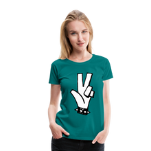 Load image into Gallery viewer, &quot;RIP&quot; Women&#39;s Premium T-Shirt - teal