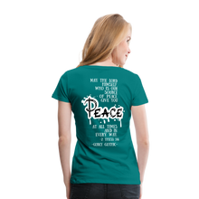 Load image into Gallery viewer, &quot;RIP&quot; Women&#39;s Premium T-Shirt - teal