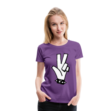 Load image into Gallery viewer, &quot;RIP&quot; Women&#39;s Premium T-Shirt - purple