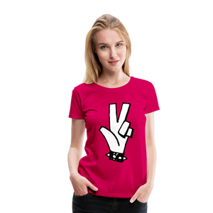 "RIP" Women's Premium T-Shirt - dark pink