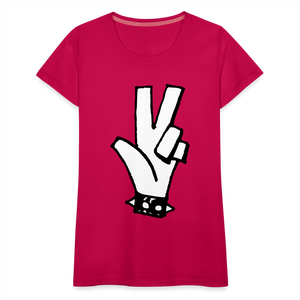 "RIP" Women's Premium T-Shirt - dark pink