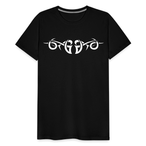 "Godly Gothic" Men's Premium Tribal T-Shirt - black