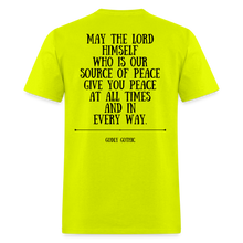 Load image into Gallery viewer, &quot;Rest In Peace&quot; Unisex Classic T-Shirt Black Font - safety green