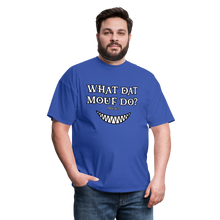 Load image into Gallery viewer, &quot;What Dat Mouf Do&quot; Unisex Classic T-Shirt - royal blue