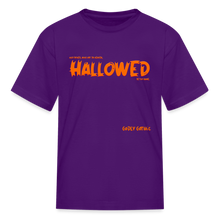 Load image into Gallery viewer, &quot;Hallowed&quot; Kids&#39; T-Shirt - purple