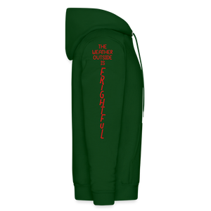 "End Times" Christmas Hoodie - Special Candy Cane Edition - forest green