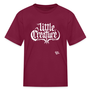 "Li'l Creature" Kids' T-Shirt - burgundy