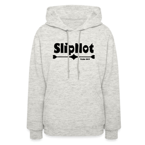 "SlipNot" Women's Hoodie - heather oatmeal