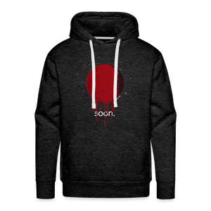 "Blood Moon" Men’s Premium Hoodie - charcoal grey