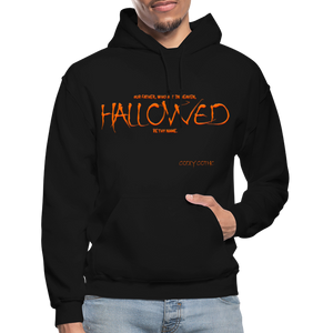 "Hallowed" Gildan Heavy Blend Adult Hoodie - black