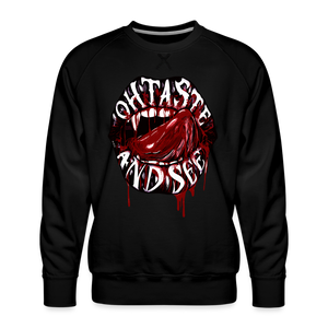 "Taste Him" Men’s Premium Sweatshirt - black