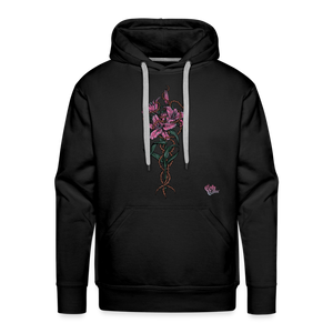 "Lily Among Thorns" Men's Premium Hoodie - black